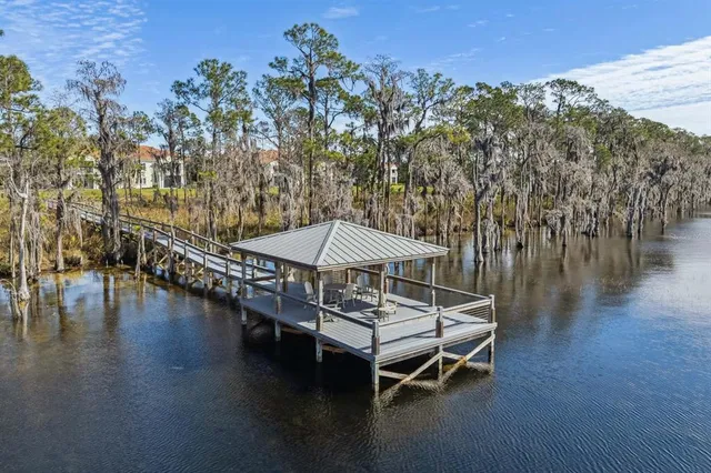 a view of a wrought iron fences