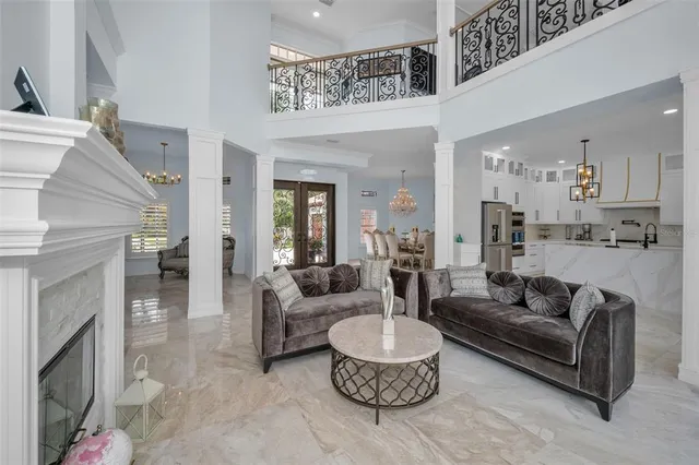 a kitchen with stainless steel appliances cabinets a stove and a sink