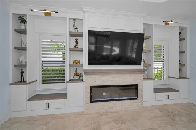 a view of front door and deck of the house
