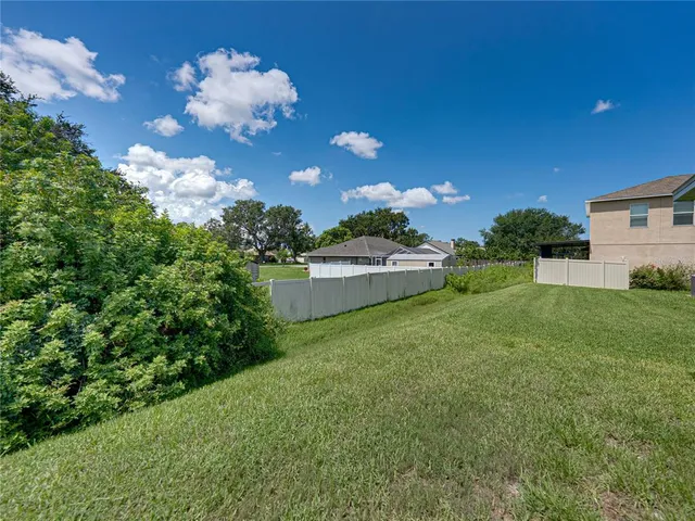 a view of a big yard