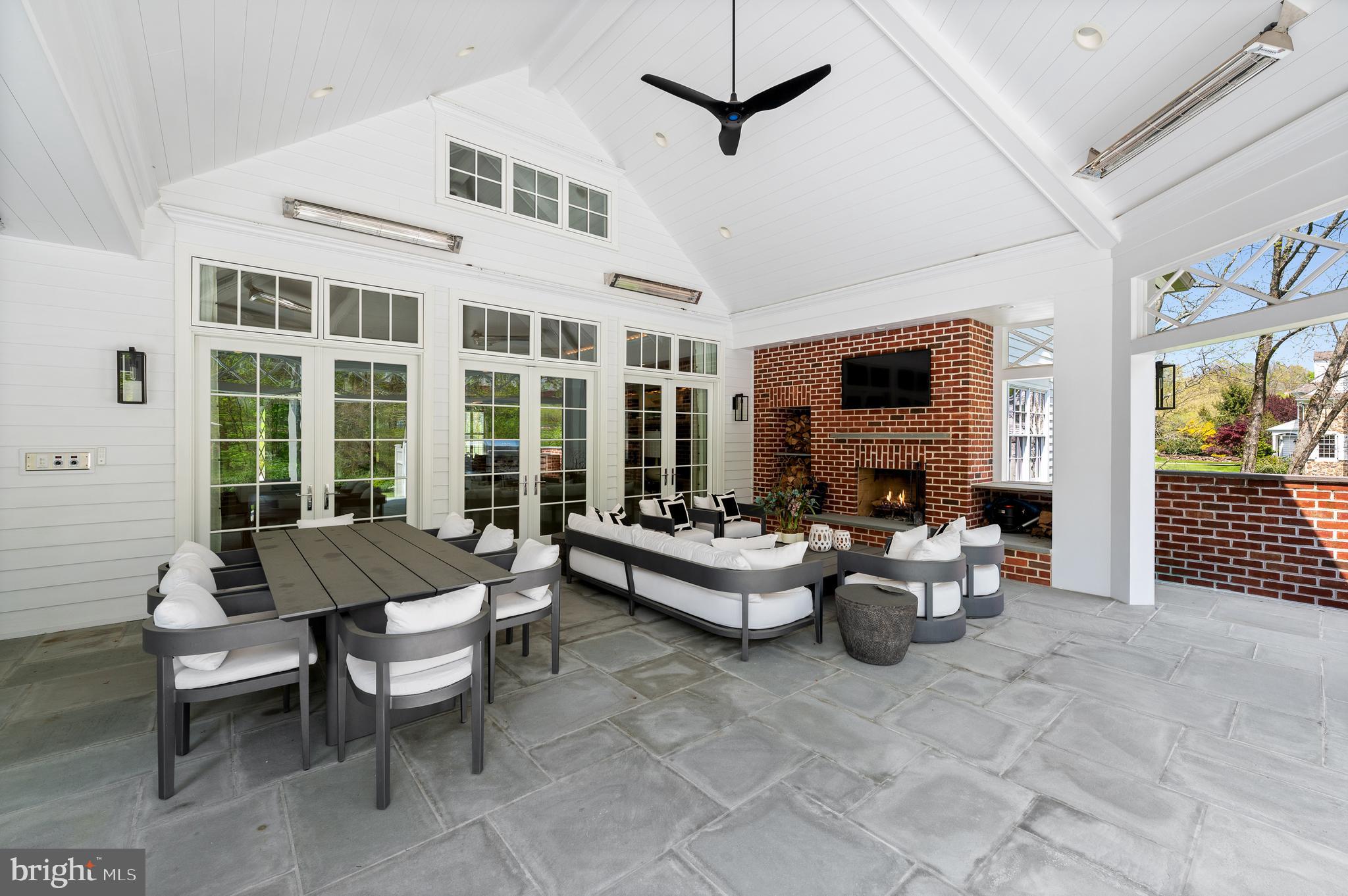 431 Boxwood Road Bryn Mawr, PA 19010 - Photo 16 of 83 Outside living off Great Room, w/ ceiling heaters