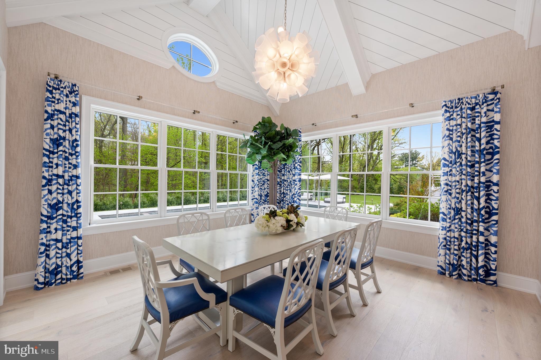 431 Boxwood Road Bryn Mawr, PA 19010 - Photo 21 of 83 Dining/Breakfast Room w/ shiplap ceiling