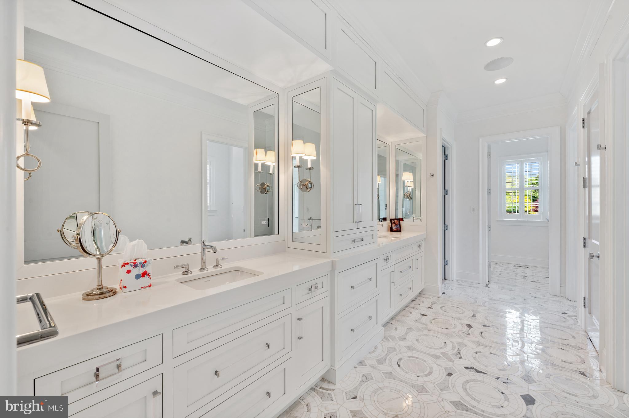 431 Boxwood Road Bryn Mawr, PA 19010 - Photo 32 of 83 Primary Ensuite Bath w/ 2 water closets