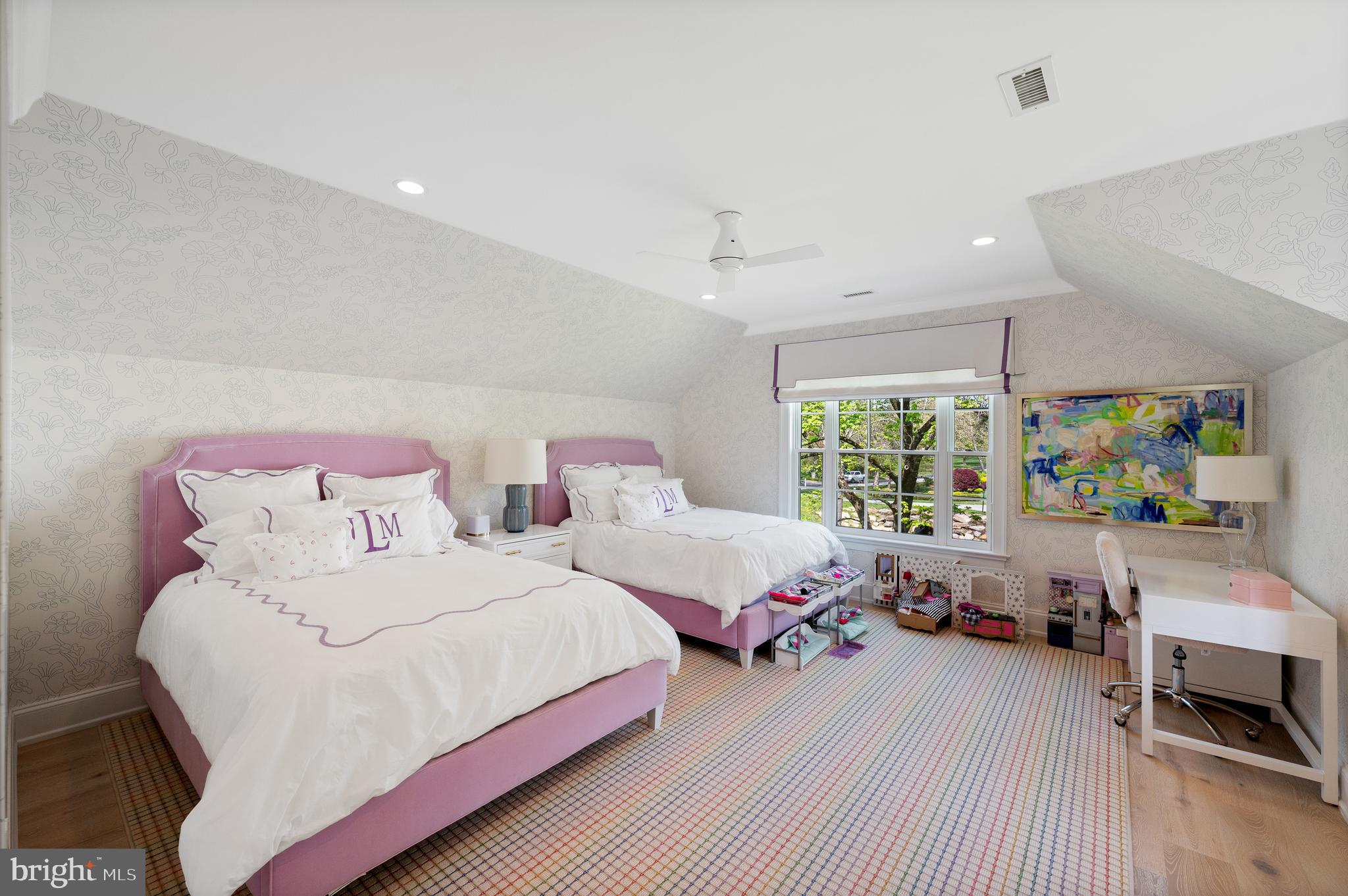 431 Boxwood Road Bryn Mawr, PA 19010 - Photo 53 of 83 Bedroom 4 w/ space for 2 Queen beds