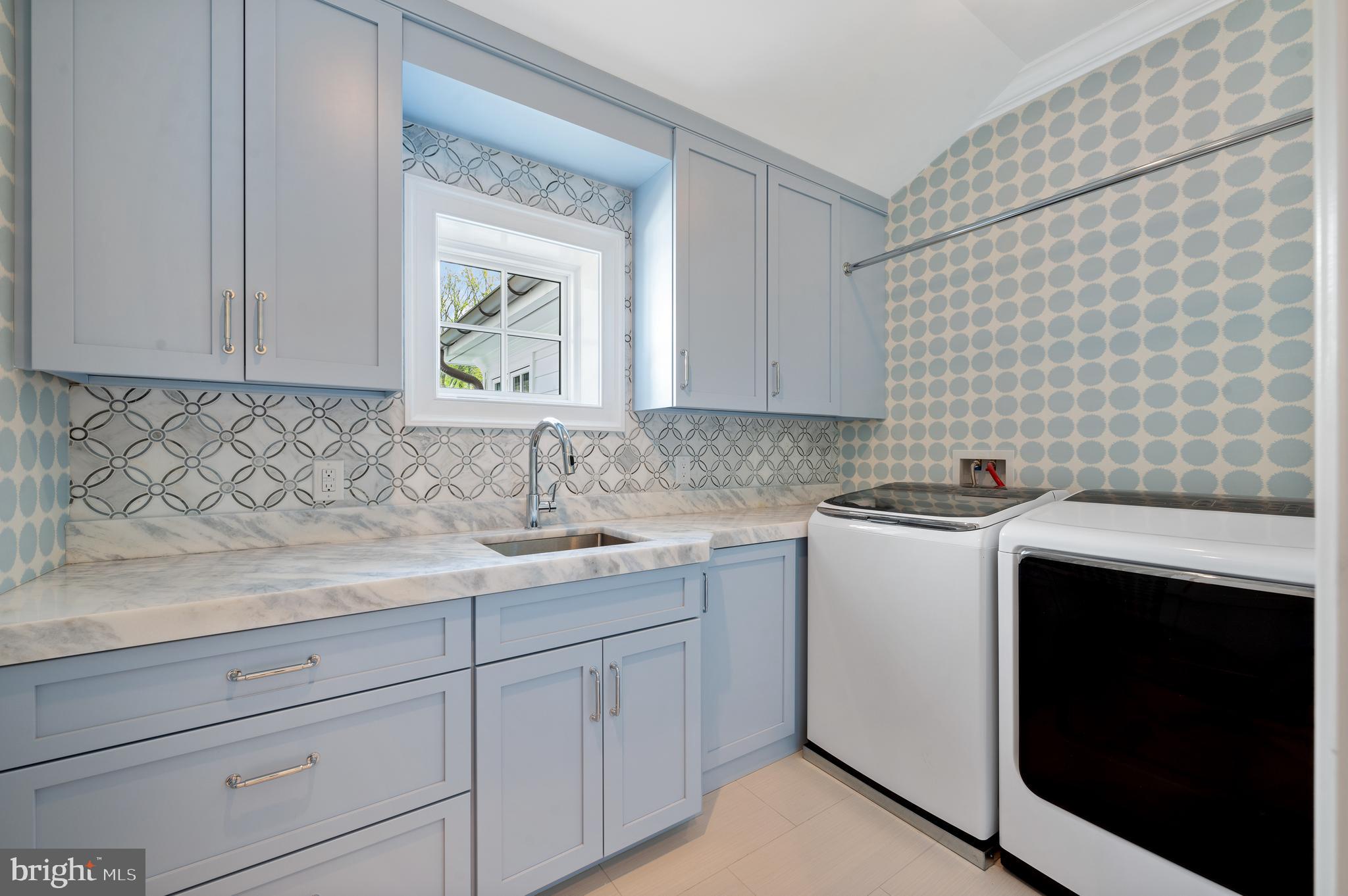 431 Boxwood Road Bryn Mawr, PA 19010 - Photo 55 of 83 Upper level laundry off hall between 2 wings of