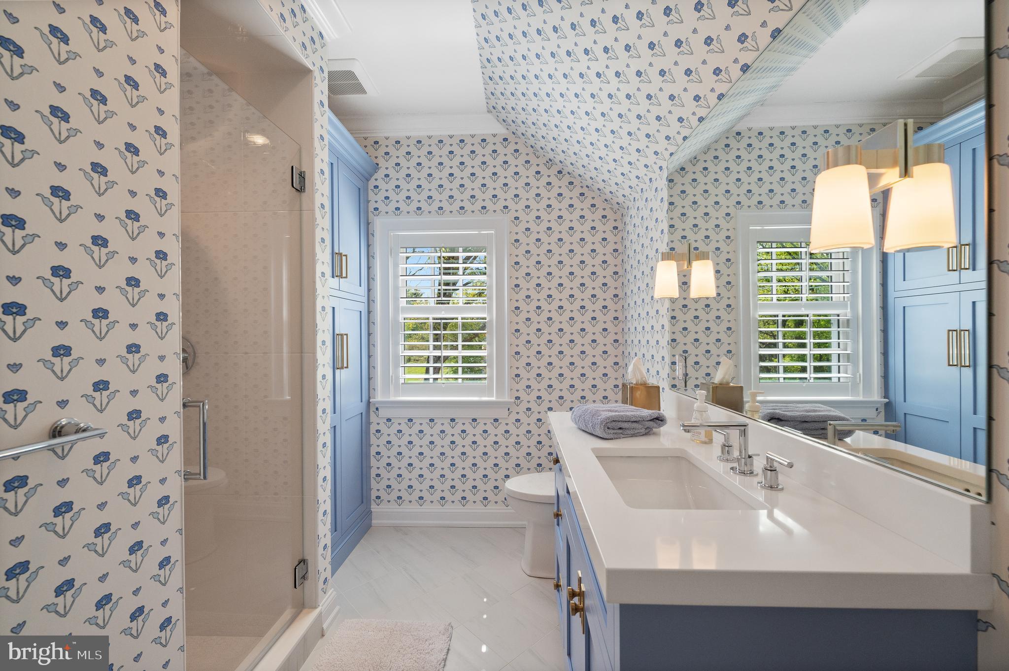 431 Boxwood Road Bryn Mawr, PA 19010 - Photo 57 of 83 Bathroom 5 ensuite w/ custom finishings