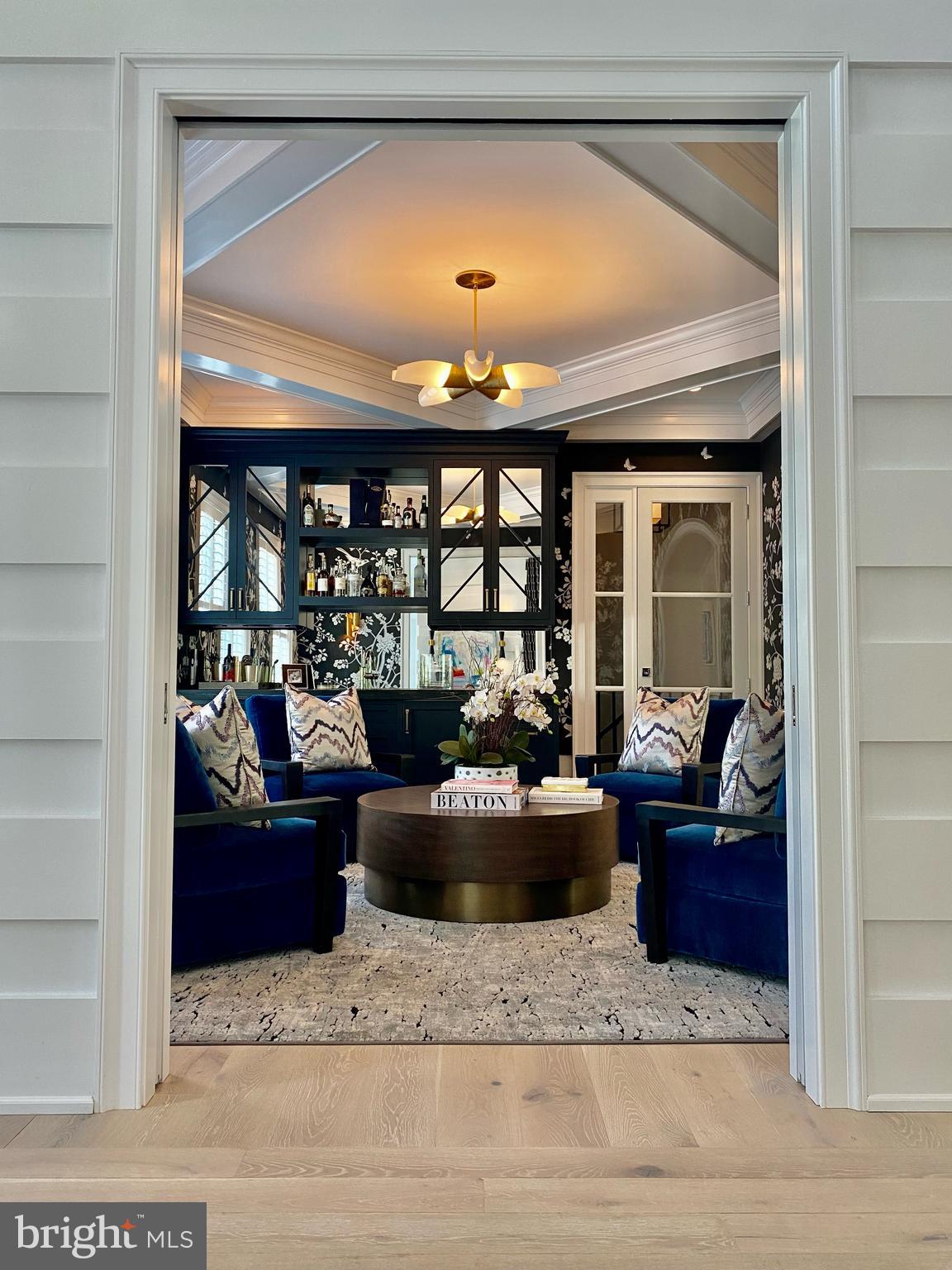 431 Boxwood Road Bryn Mawr, PA 19010 - Photo 7 of 83 Bar Room just off the stunning Foyer