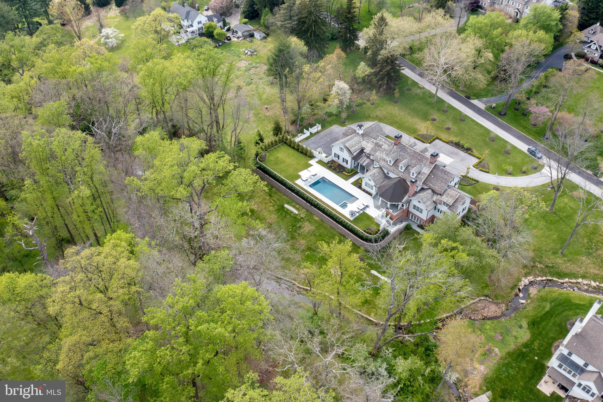 431 Boxwood Road Bryn Mawr, PA 19010 - Photo 82 of 83 Nearly 3 acre property w/ Kirks Run Creek in back
