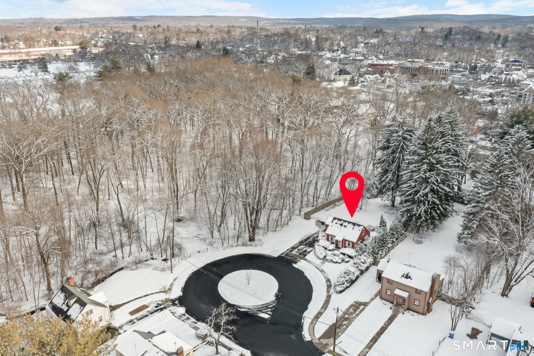 164 St John Street Manchester, CT 06040 - Photo 4 of 34 This home is located at the end of a cul-de-sac with mature trees and undeveloped land surrounding this property.