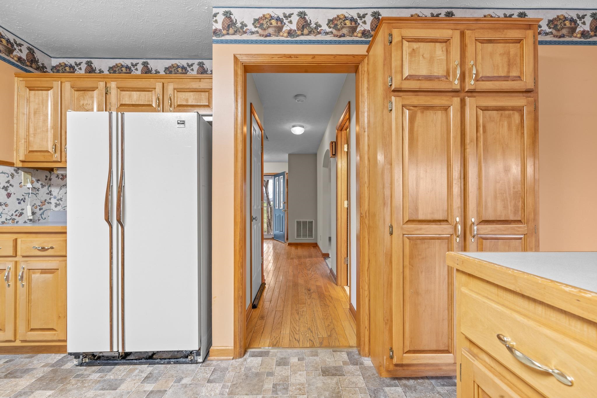 333 Cranberry Drive Stuarts Draft, VA 24477 - Photo 26 of 48 a view of a hallway with wooden floor and cabinet