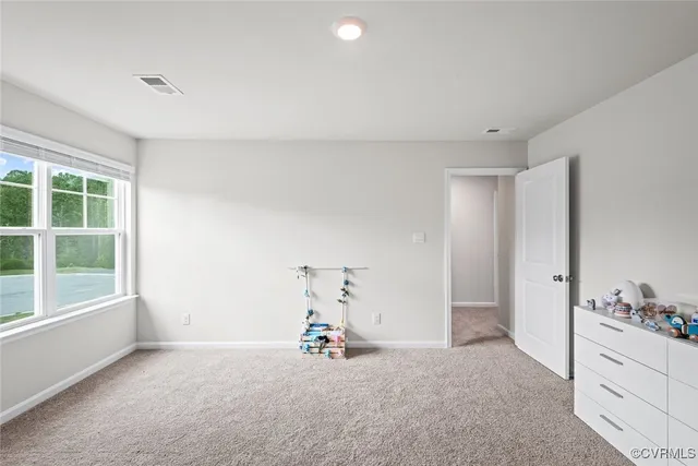 a view of a livingroom with cabinet