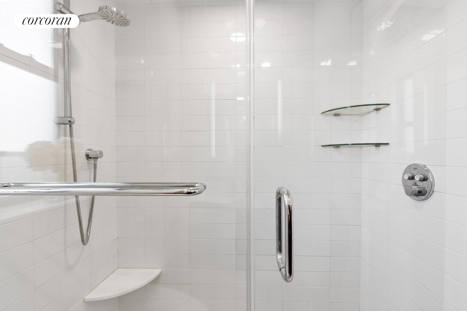 340 Riverside Drive, Unit 8C Manhattan, NY 10025 - Photo 11 of 12 a bathroom with a shower