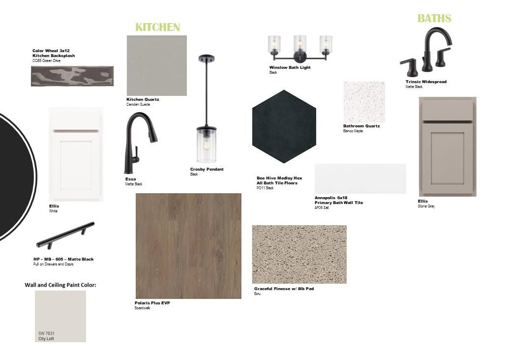 716 Icarus Lane Wake Forest, NC 27587 - Photo 2 of 5 a picture of a bathroom with sink and mirror