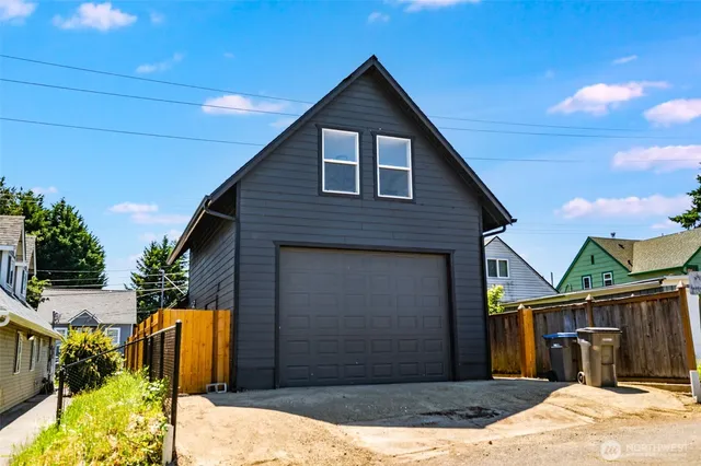 a front view of house