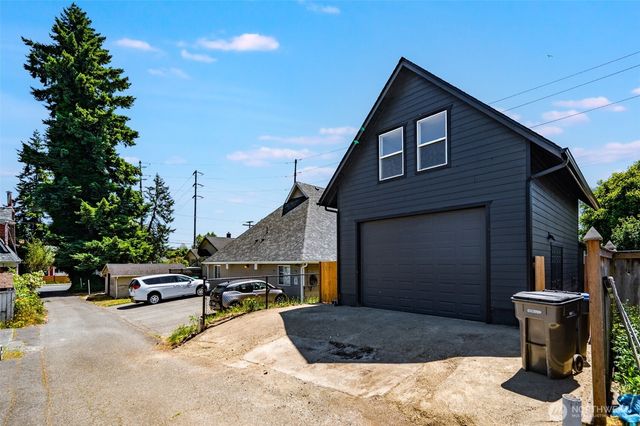 a car parked in front of house