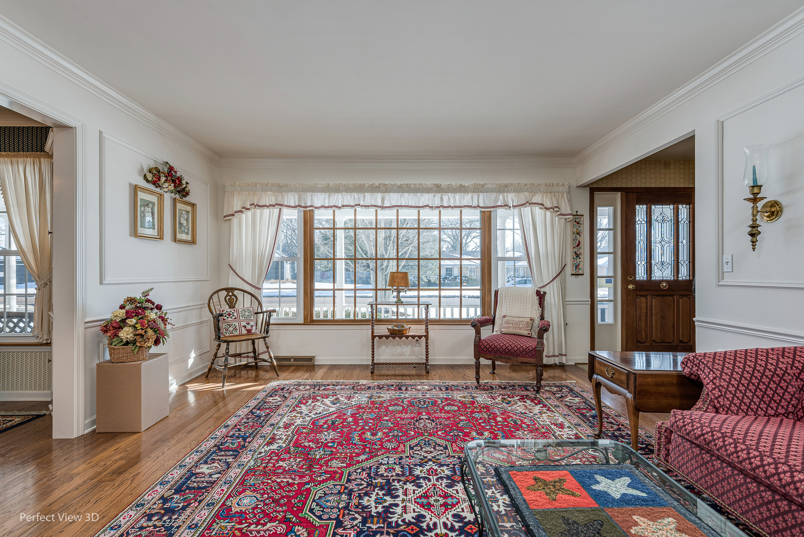313 Alschuler Drive Aurora, IL 60506 - Photo 6 of 23 a living room with furniture rug and window