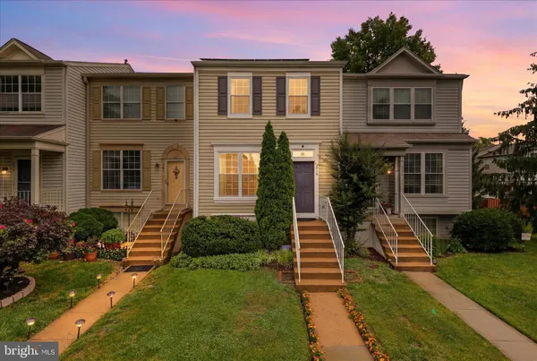 a view of a house with a deck