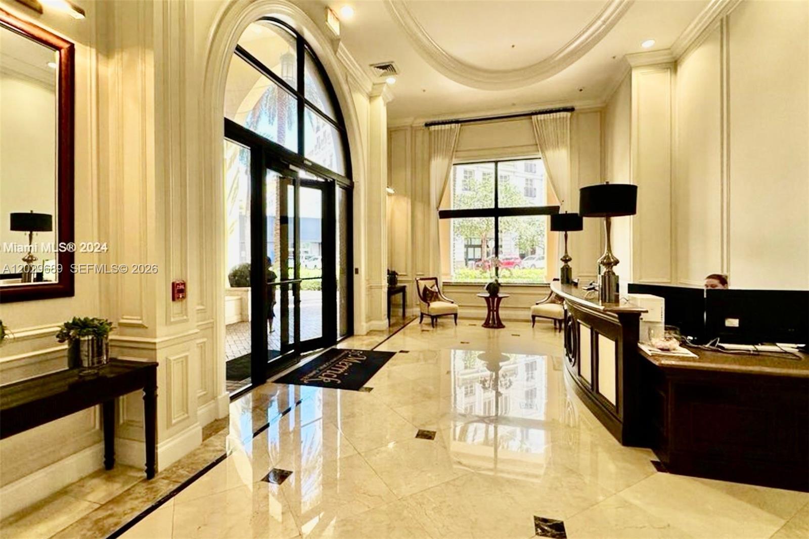 55 Merrick Way, Unit 709 Coral Gables, FL 33134 - Photo 1 of 26 Building Lobby