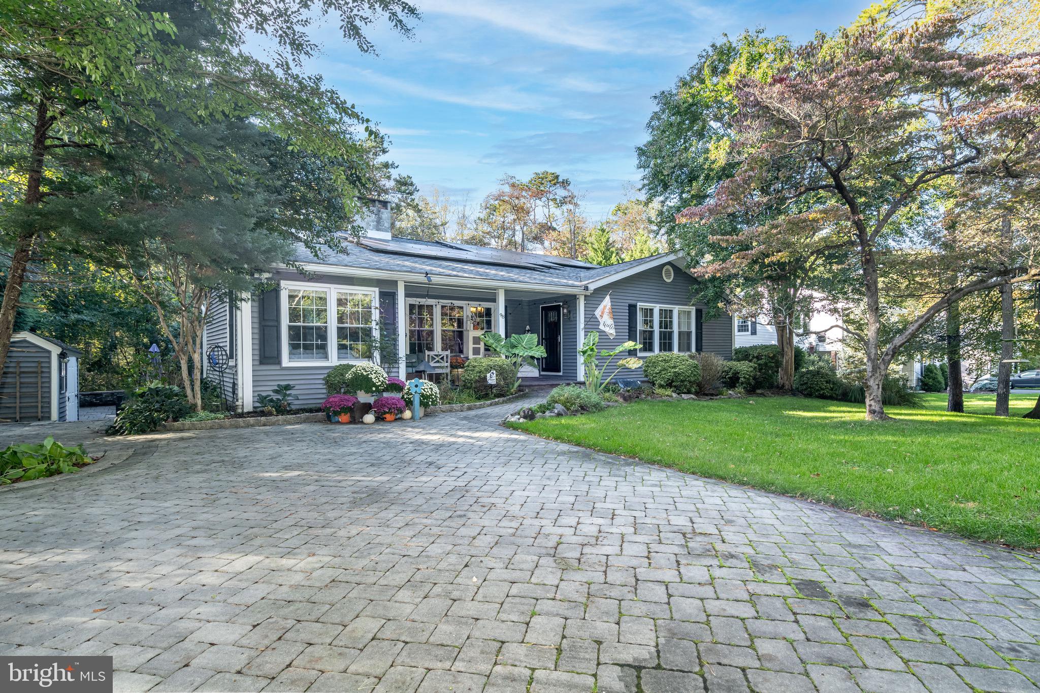 98 Nantucket Trail Medford, NJ 08055 - Photo 39 of 69 a view of a house with a small yard and large trees