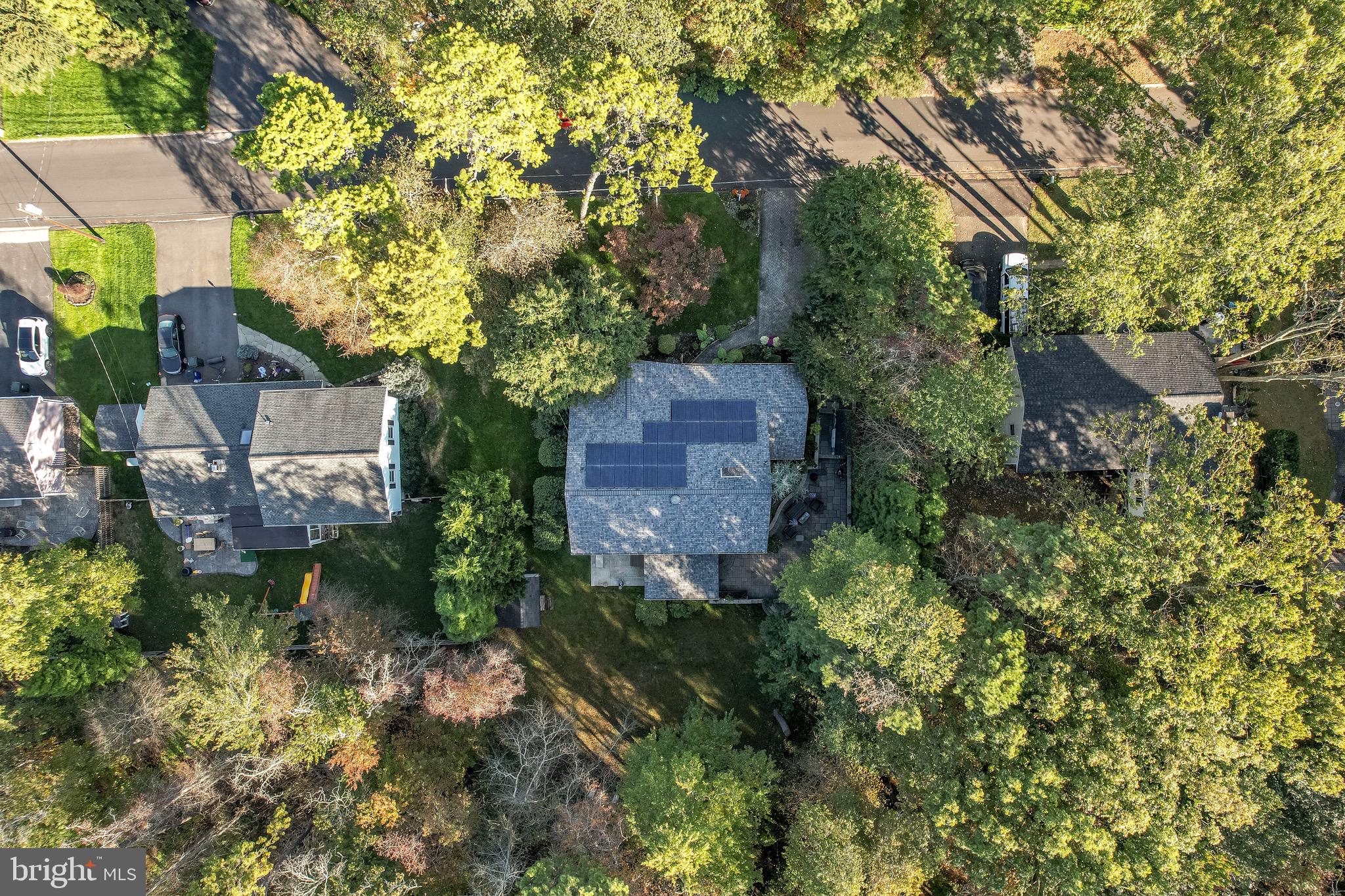 98 Nantucket Trail Medford, NJ 08055 - Photo 53 of 69 an aerial view of residential house with outdoor space and trees all around