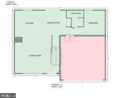 a view of a building with street view