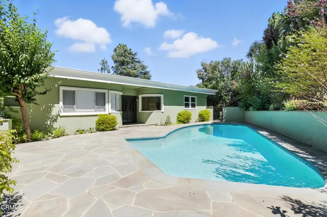 a view of street with a park