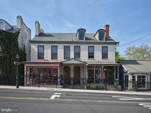 a front view of school