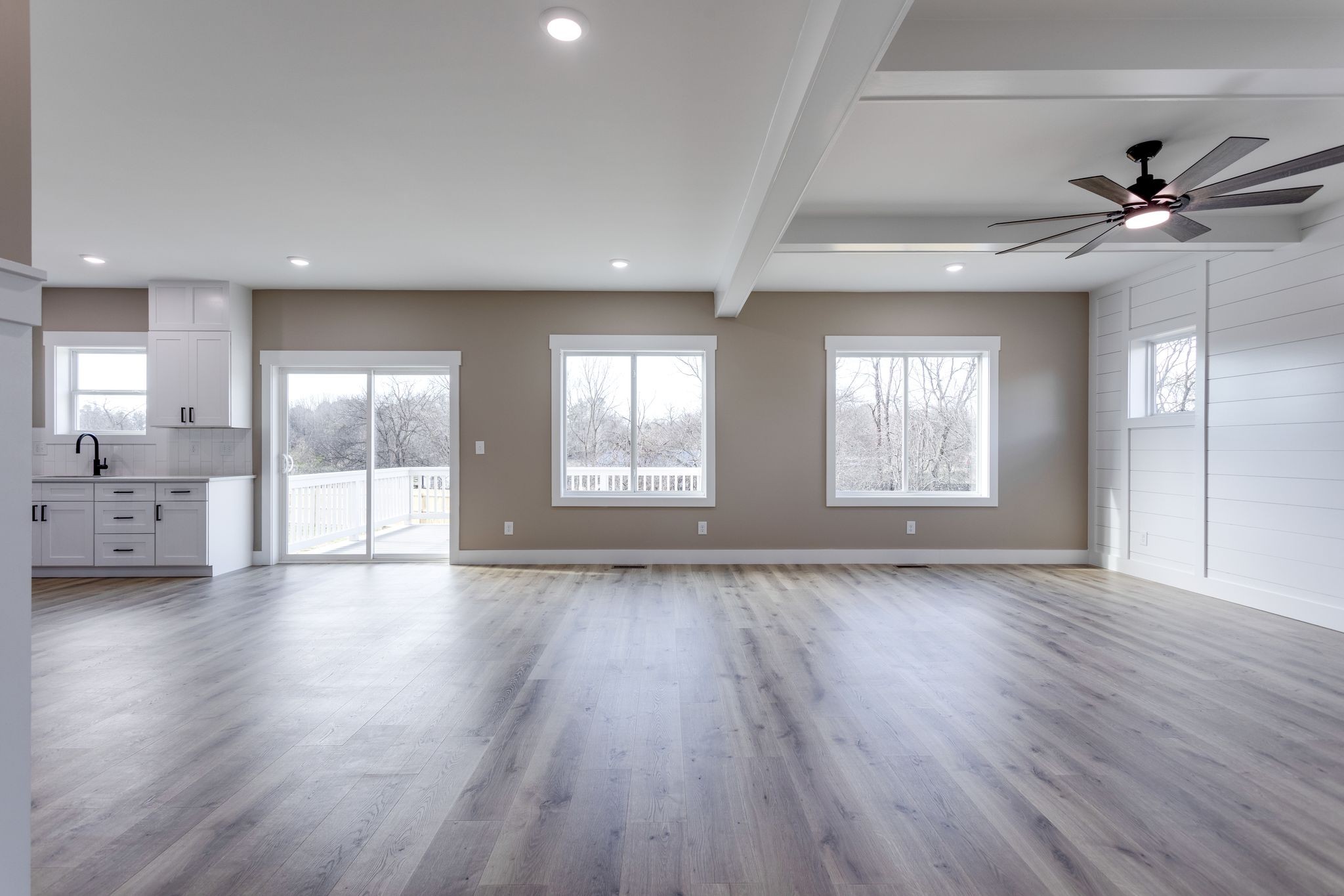 2259 Les Robinson Road Columbia, TN 38401 - Photo 8 of 31 a view of an empty room with a window and wooden floor