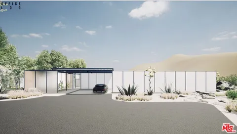 a view of a furniture and cabinet in a room