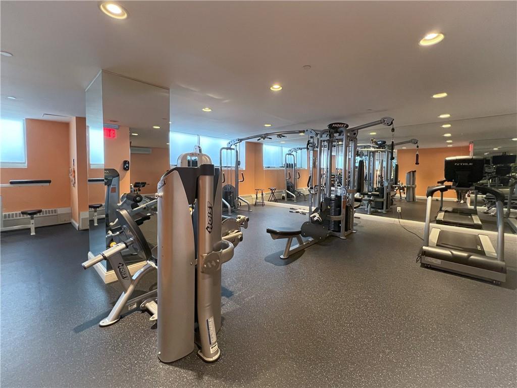 9935 Shore Road, Unit 1D Brooklyn, NY 11209 - Photo 10 of 10 a view of a room with gym equipment
