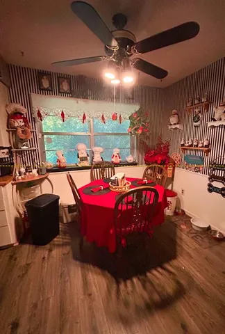 a room with storage and utility