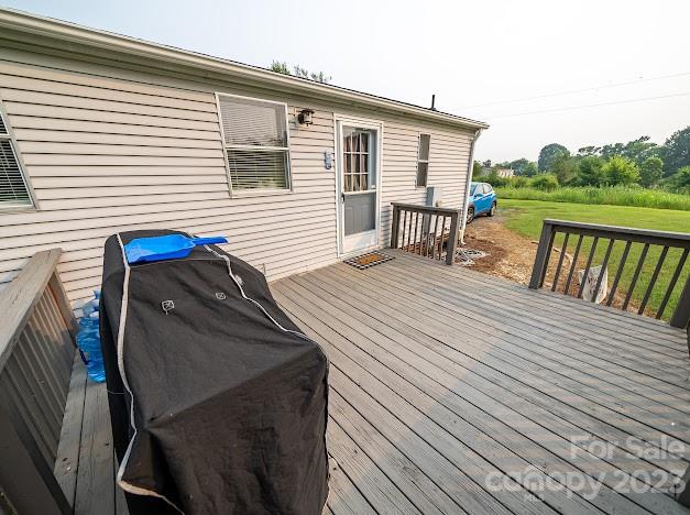 8331 Hills-View Road Oakboro, NC 28129 - Photo 12 of 34 a view of deck with patio
