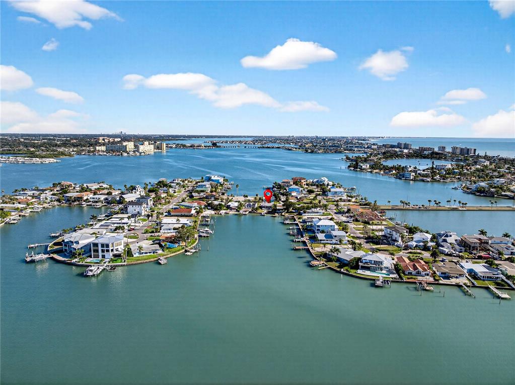 406 161st Avenue Redington Beach, FL 33708 - Photo 14 of 21 an aerial view of a ocean view
