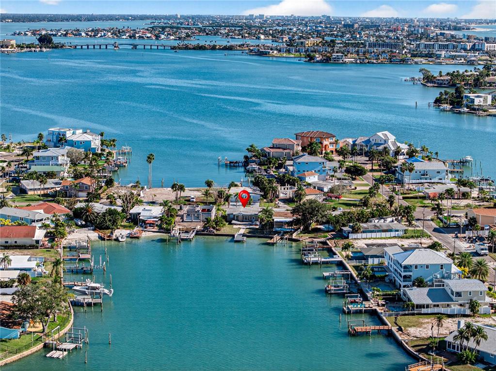 406 161st Avenue Redington Beach, FL 33708 - Photo 15 of 21 an aerial view of a ocean view