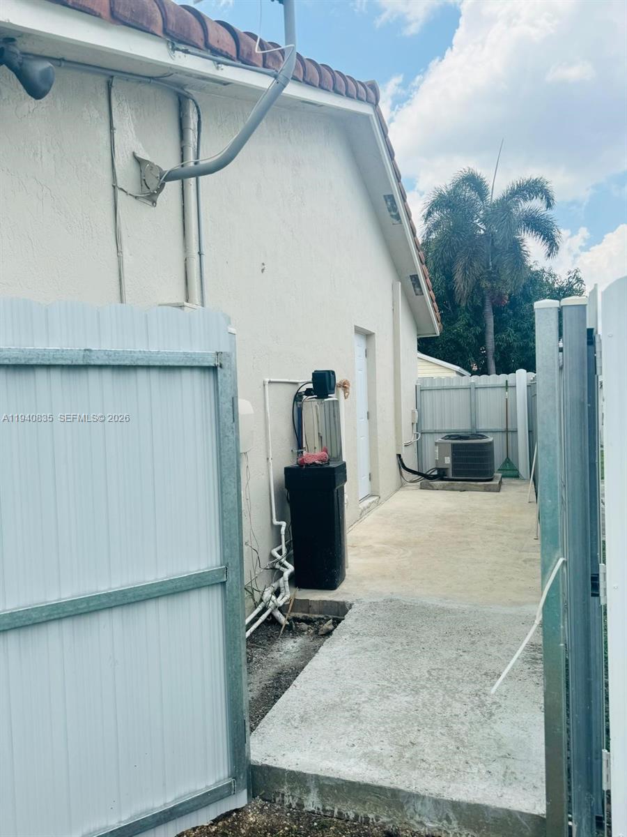 a view of a storage & utility room