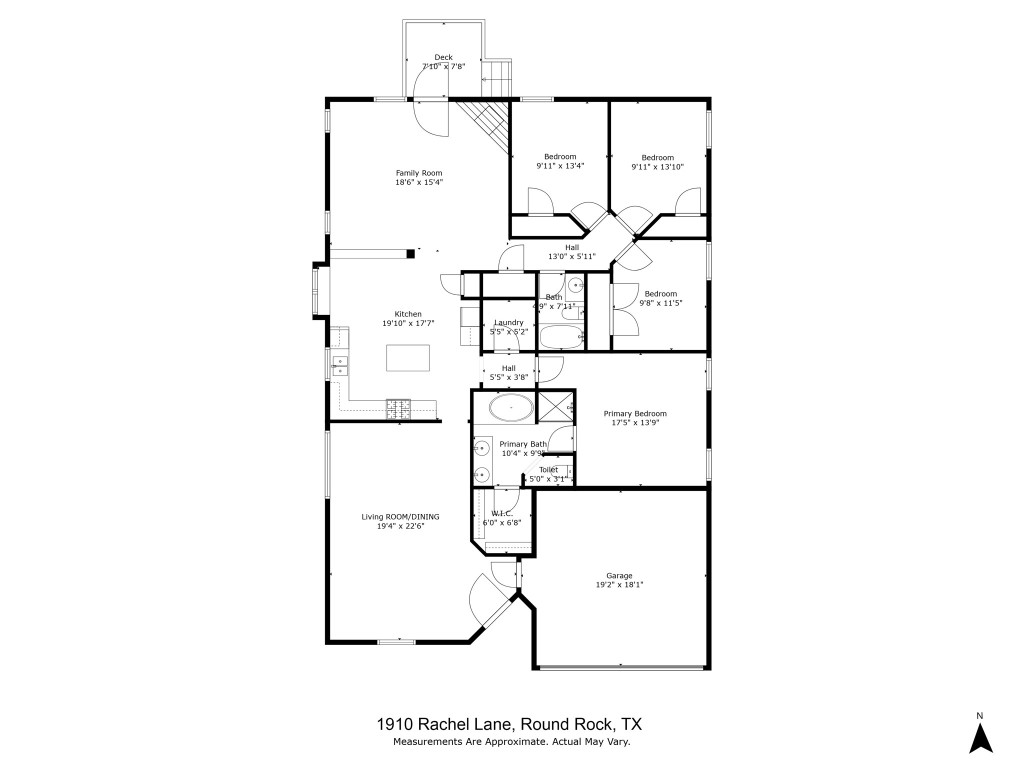 1910 Rachel Lane Round Rock, TX 78664 - Photo 17 of 17 a picture of a room with a cabinet