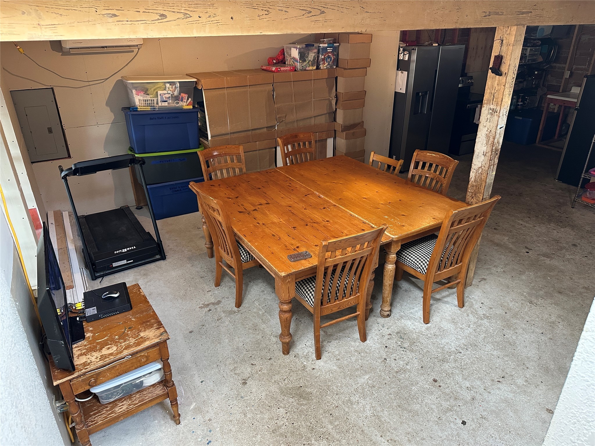 641 Baxter Street Garwood, TX 77442 - Photo 11 of 33 a dining room with furniture and wooden floor