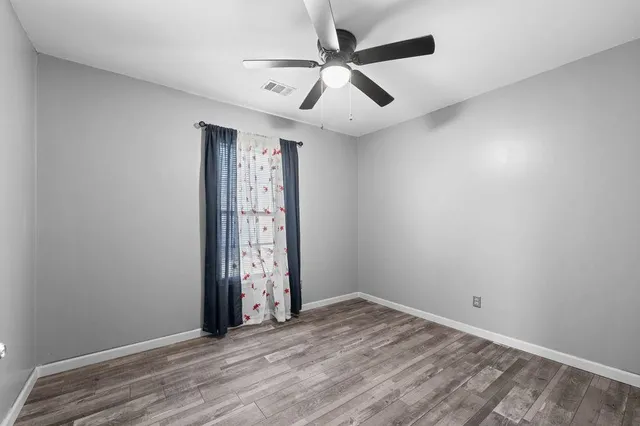 wooden floor in an empty room