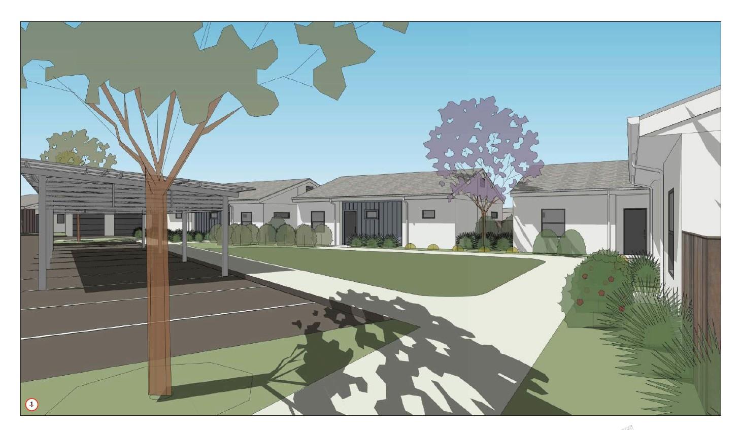 2810 Auto Center Circle Stockton, CA 95212 - Photo 5 of 6 a front view of a house with a yard