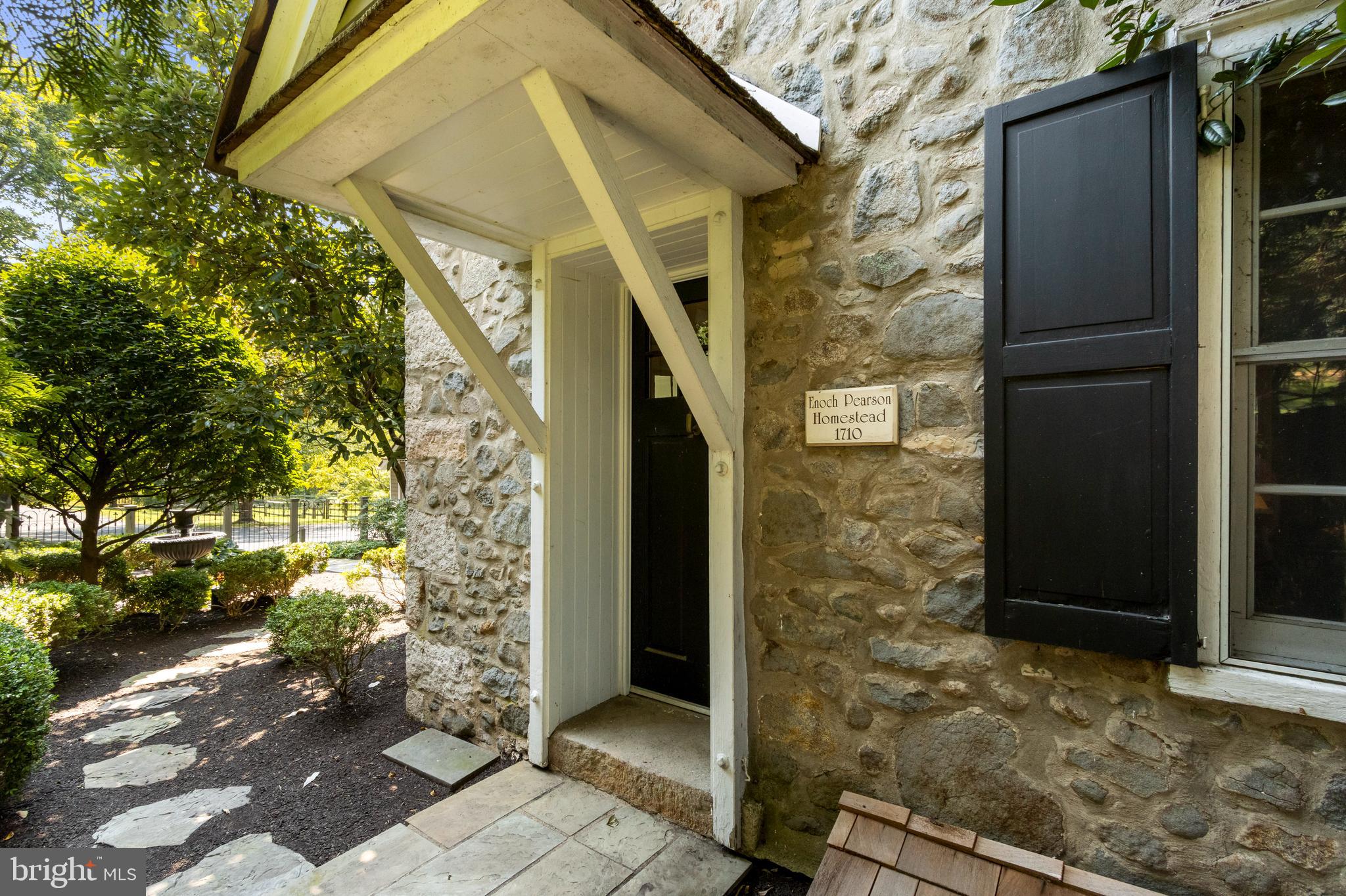 1656 Street Road New Hope, PA 18938 - Photo 14 of 34 c. 1710 entry to the original stone house.