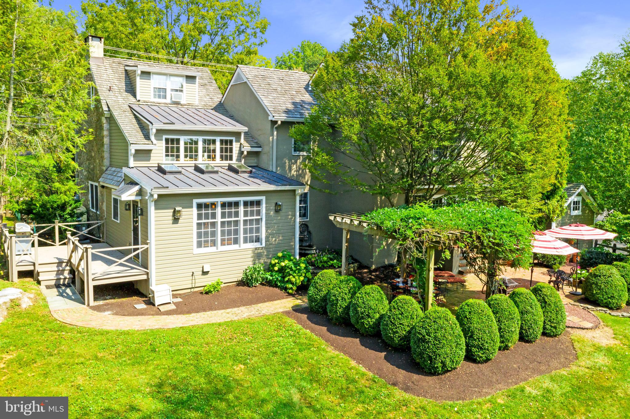 1656 Street Road New Hope, PA 18938 - Photo 34 of 34 charming rear facade
