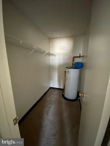 a view of water heater room