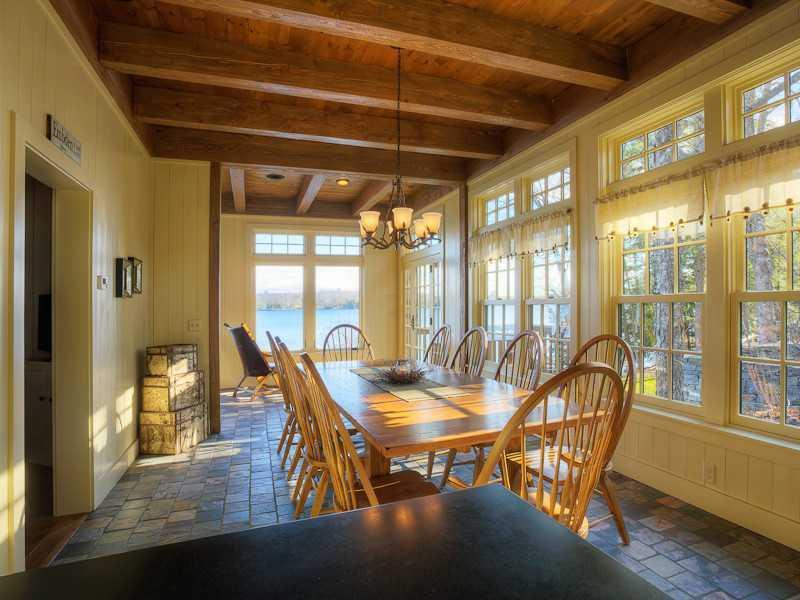 1321 Embden Pond Road Embden, ME 04958 - Photo 6 of 30 Dining Room. Dining room has views...
