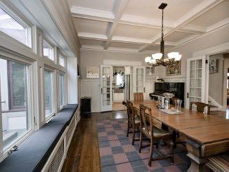 1331 Beechwood Boulevard Pittsburgh, PA 15217 - Photo 11 of 25 a dining room with furniture a chandelier and wooden floor