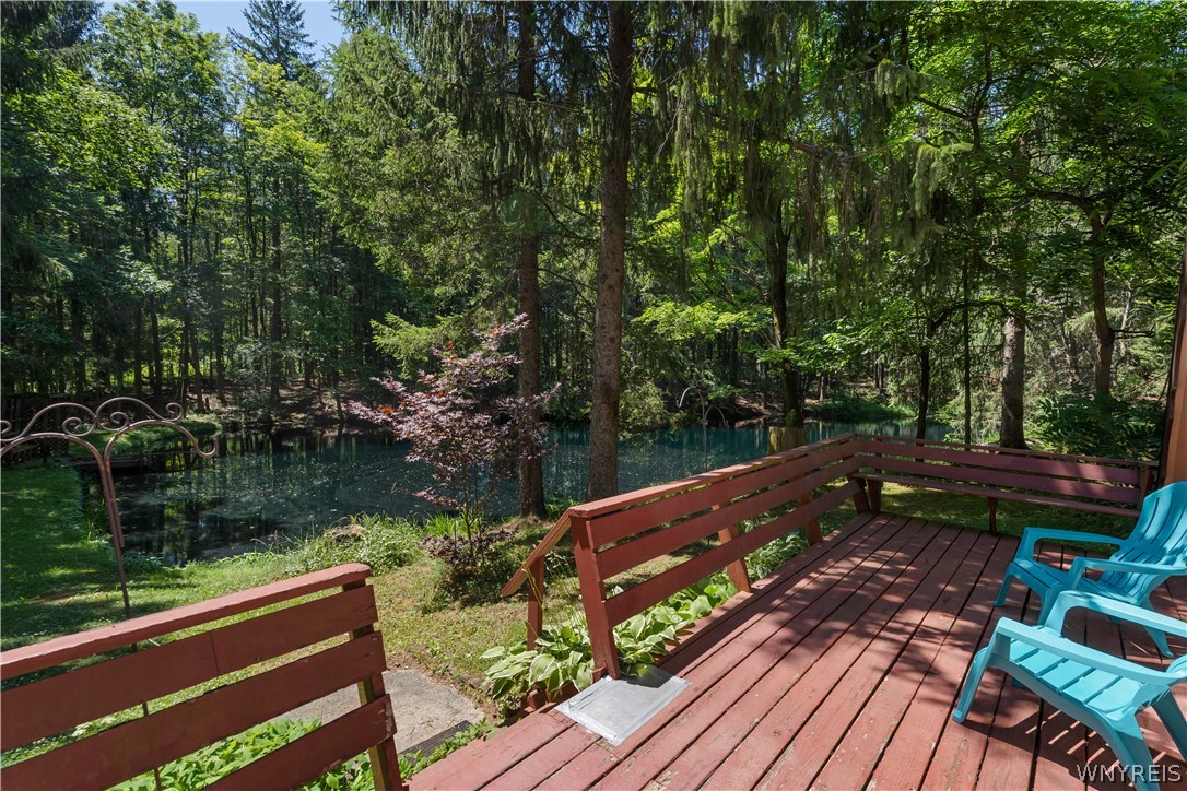 3367 Dunham Road Orangeville, NY 14569 - Photo 41 of 50 Deck view