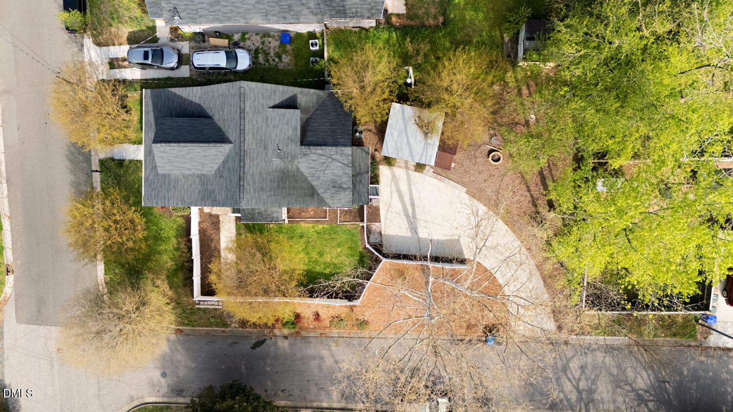 217 Moline Street Durham, NC 27707 - Photo 28 of 30 Top drone close