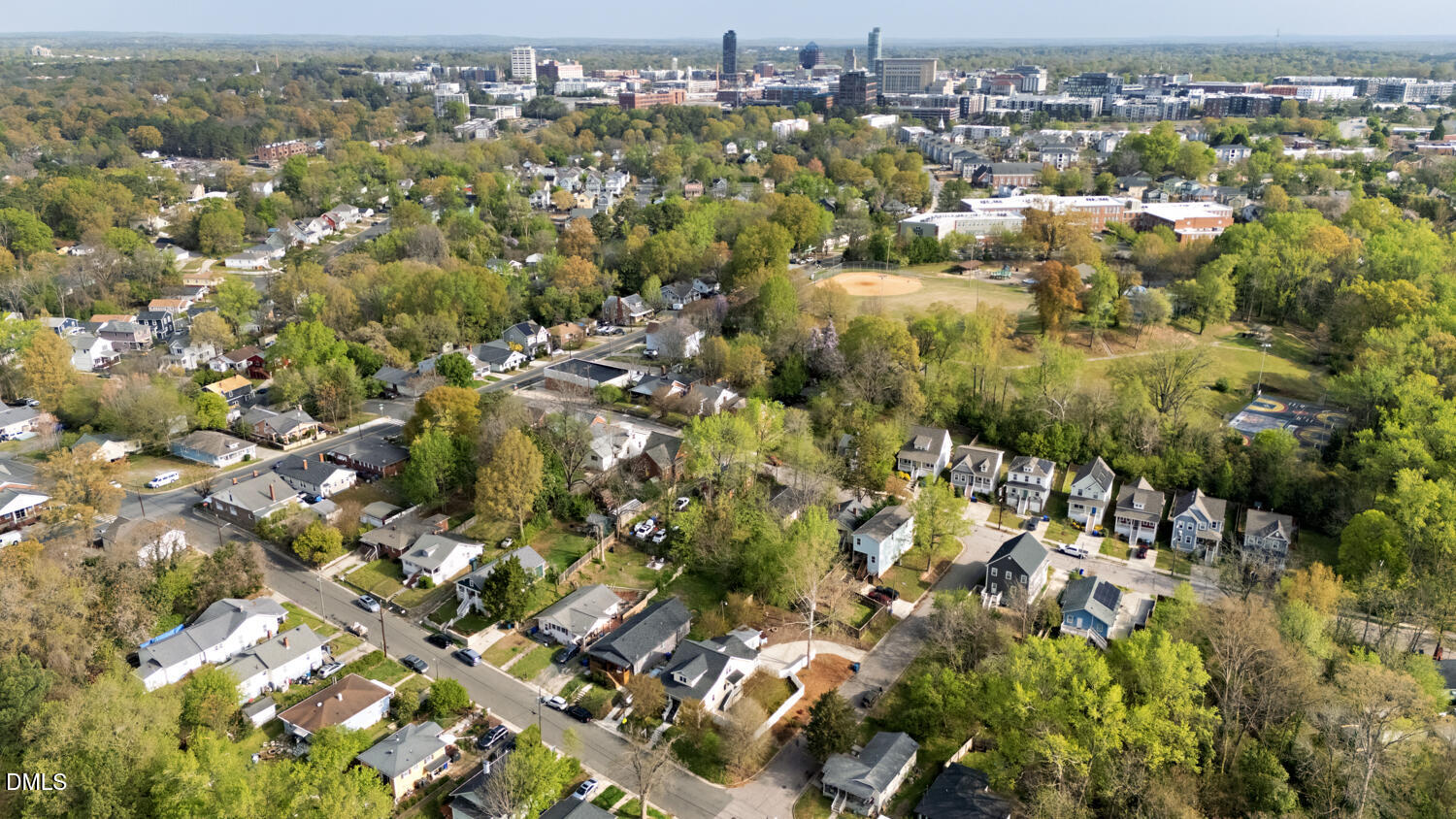 217 Moline Street Durham, NC 27707 - Photo 29 of 30 Drone downtown