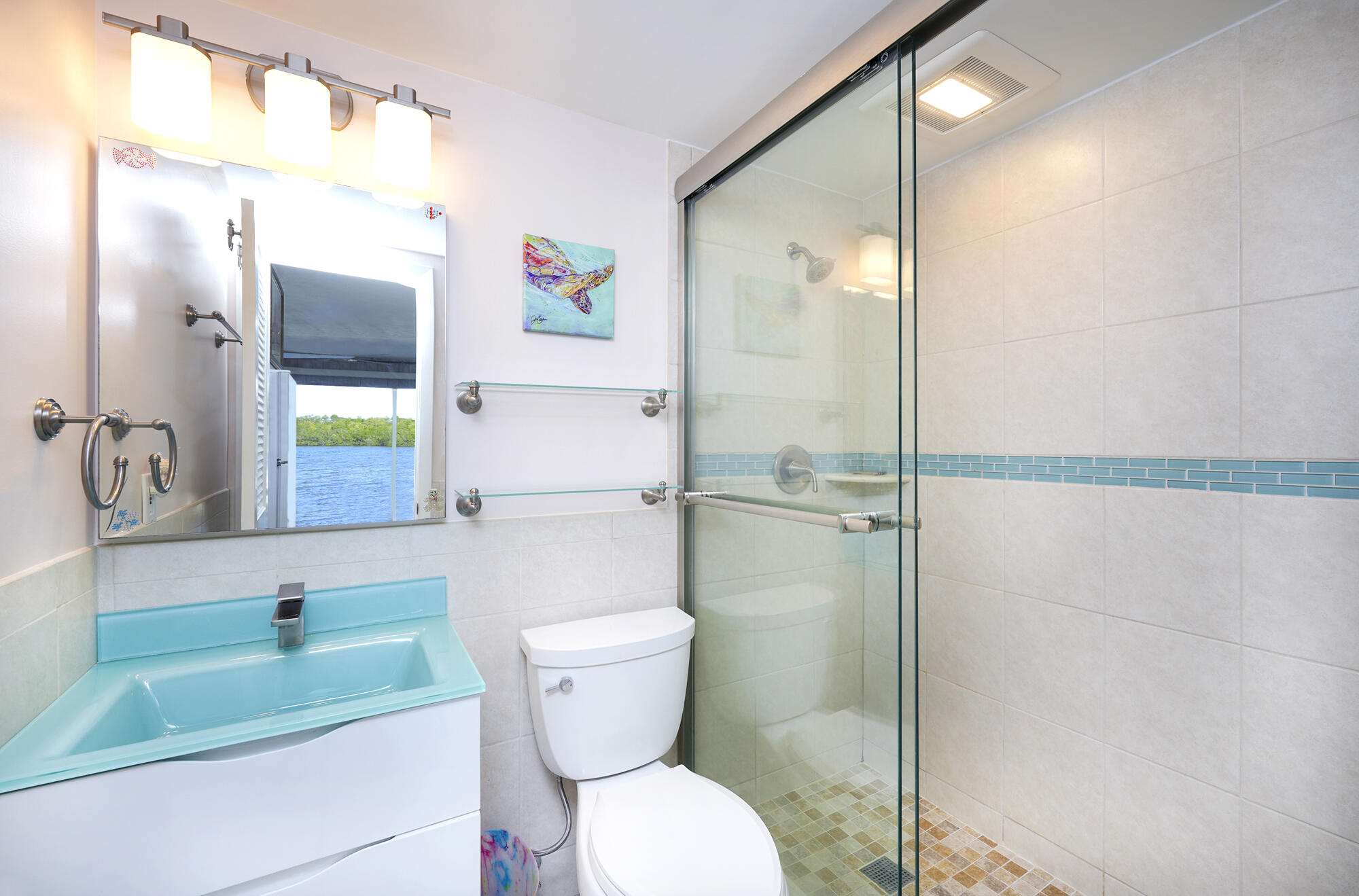 102 Redwing Road Tavernier, FL 33070 - Photo 32 of 71 Downstairs Bath