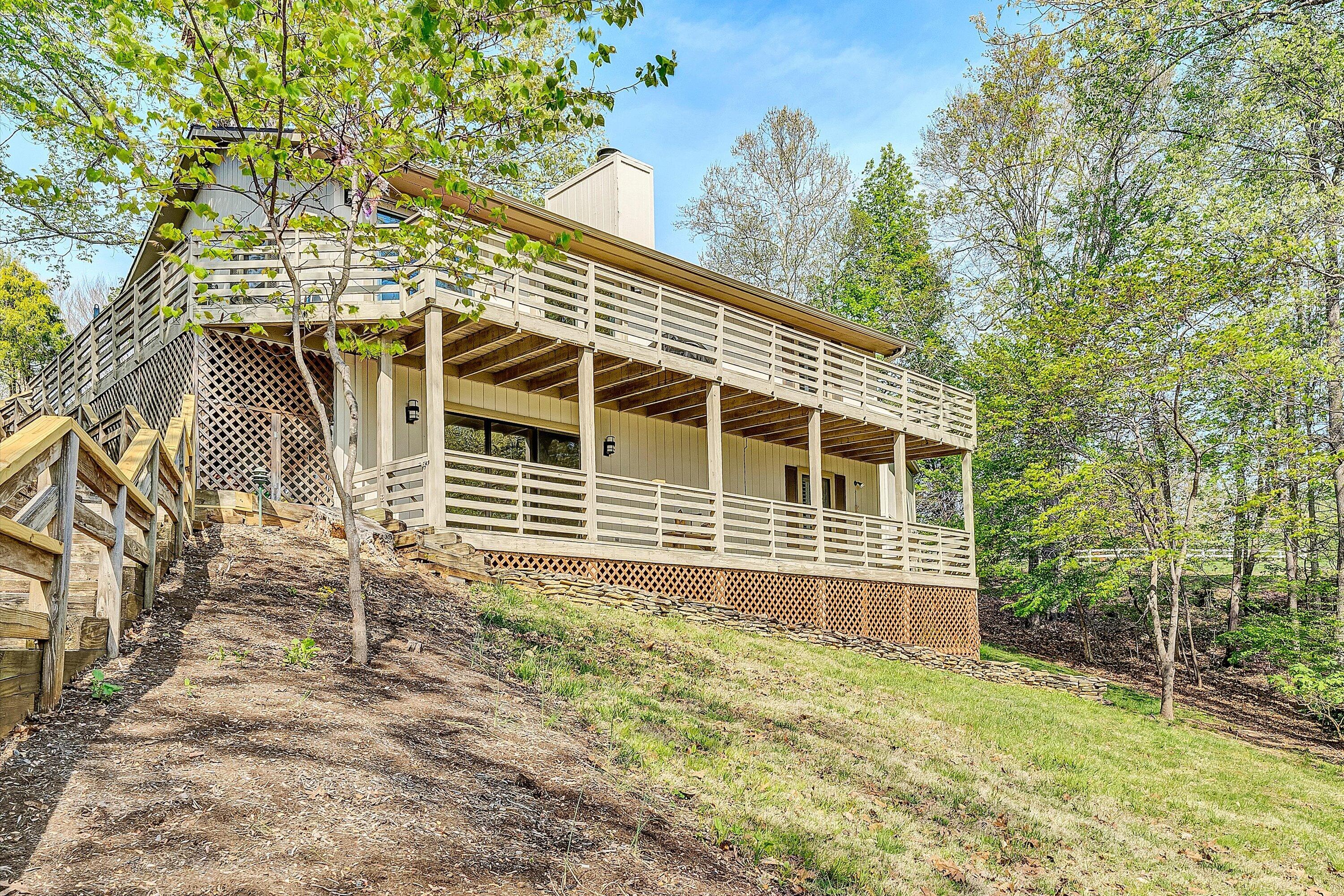 259 Brooks Point Lane Union Hall, VA 24176 - Photo 35 of 59 a front view of a house with a yard