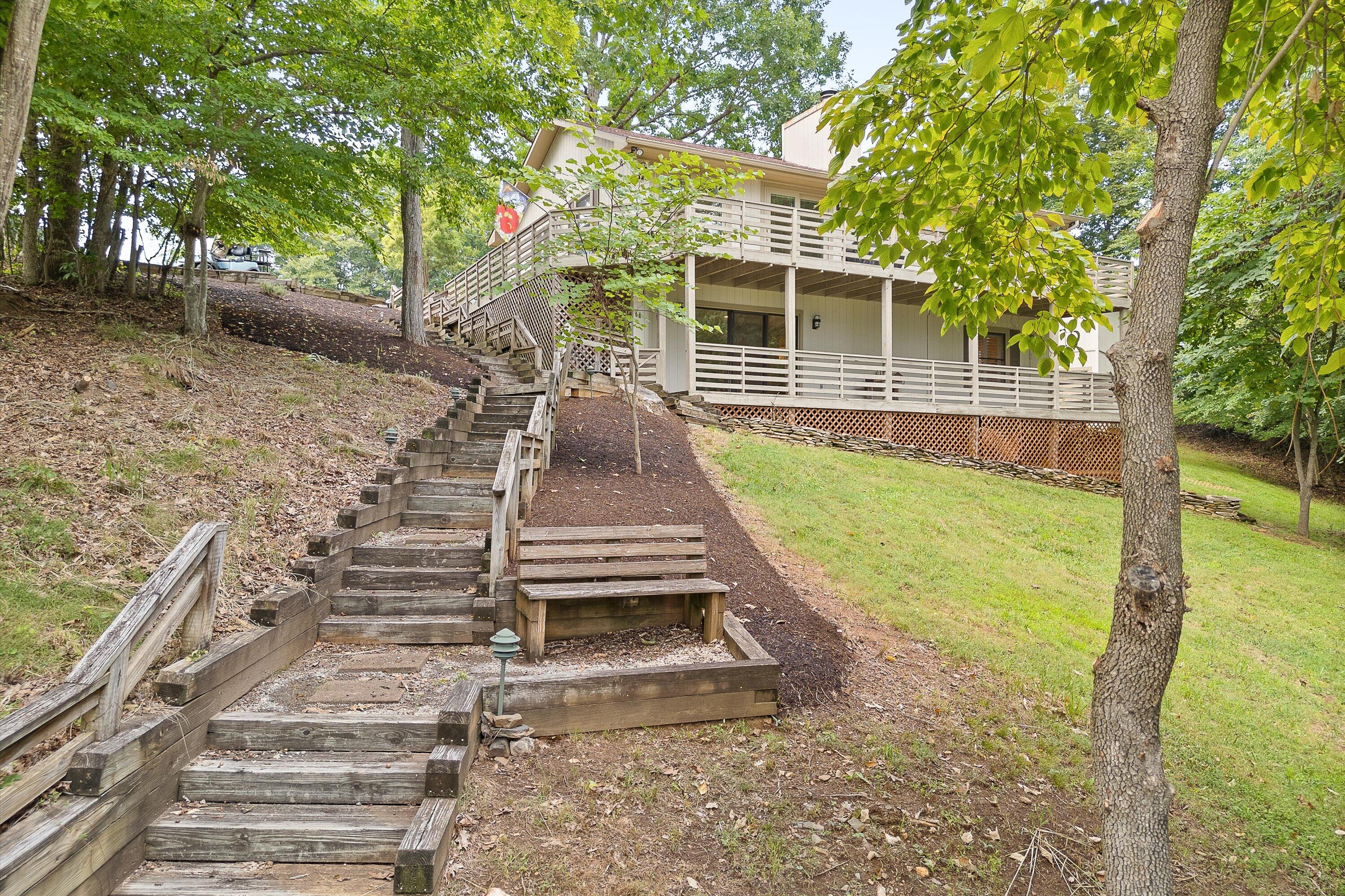 259 Brooks Point Lane Union Hall, VA 24176 - Photo 37 of 59 a view of a house with backyard
